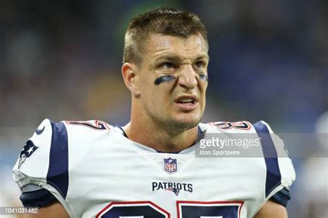 New England Patriots Tight End Rob Gronkowski 87 Photos And Premium