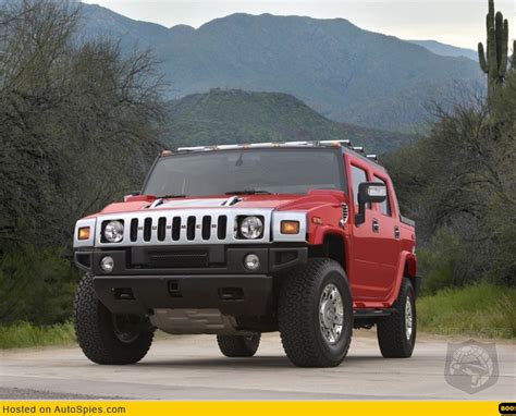 2007 Hummer H2 Victory Red Limited Edition Autospies Auto News