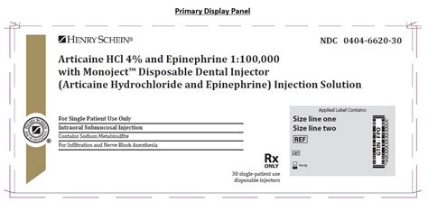 Articaine And Epinephrine Injection Fda Prescribing Information Side Effects And Uses