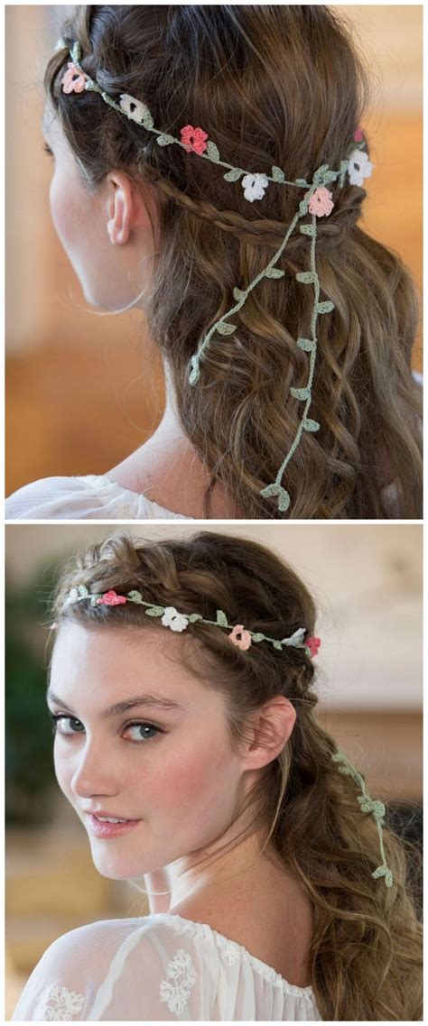 Diy Crochet Flower Headband Free Patterncrochet This Pretty Spring