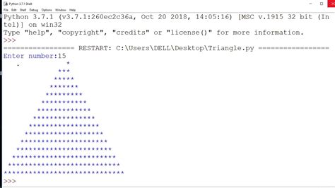 How To Make A Triangle In Python 3 Templates Sample Printables