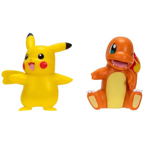 Pok Mon Battle Figuren Glumanda Und Pikachu Er Set Smyths Toys