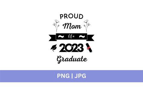 Proud Mom Of A Graduate T Shirt Design Graphic By Realtor Templates · Creative Fabrica