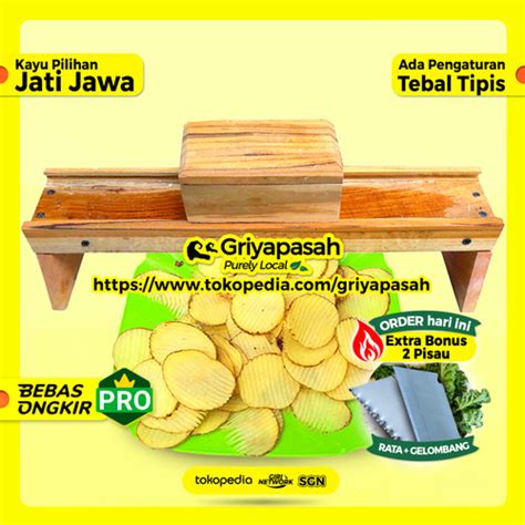 Jual MESIN PENGIRIS KERIPIK KENTANG MANUAL Besar Kab Wonogiri