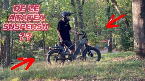 Prima Bicicleta Cu 6 Suspensii G Force Rs Youtube