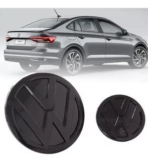 Kit Emblemas Insignias Vw Tcross Virtus Polo Nivus Black Cuotas Sin