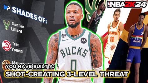 Best DAMIAN LILLARD Build In NBA 2K24 YouTube