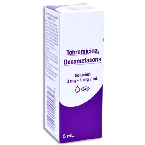 Tobramicina Dexametasona Gotas Oftálmicas Frasco 5 Ml Farmacia Sanorim