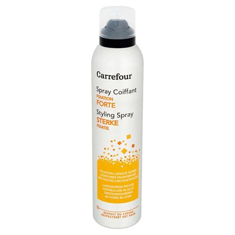 Spray Coiffant Fixation Forte Ml Carrefour Belgique