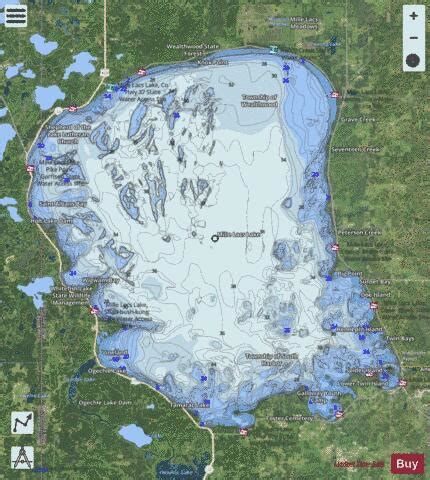 Mille Lacs Fishing Map Nautical Charts App