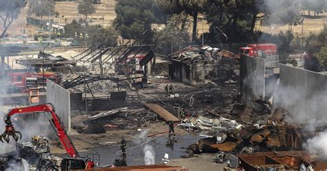 massive gas station explosion injures     rome bollspel