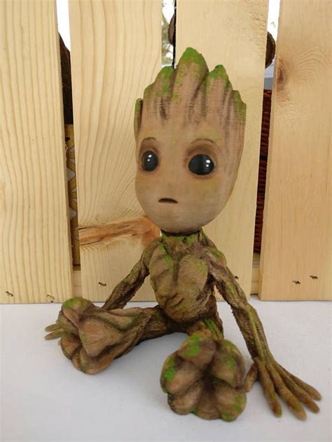 Baby Groot 3d Printing Guardians Of The Galaxy Groot Etsy Baby