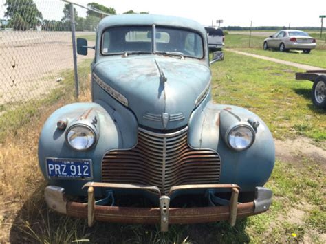 1940 Chevrolet Sedan Hot Rod Rat Rod Project For Sale