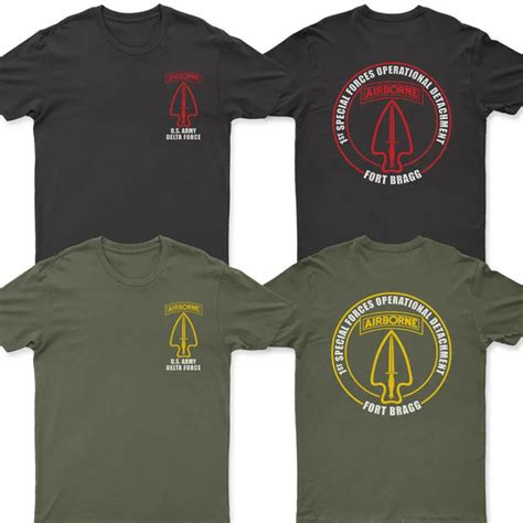 Delta Force Tee Shirts Delta Special Forces Delta Force Sfod