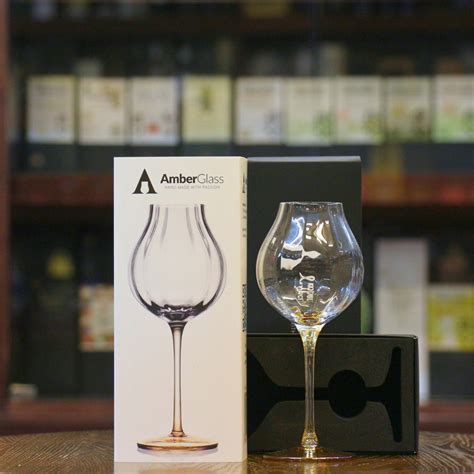 Amber Handmade Whisky Nosing And Tasting Glass G601 Mizunara The Shop Hong Kong Whisky Shop