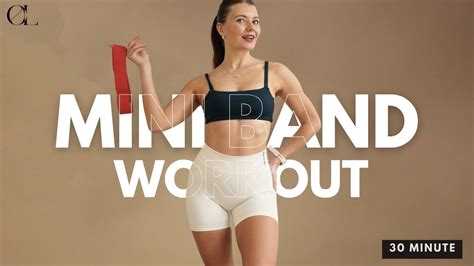 Min Full Body Workout With Mini Band No Repeats Youtube