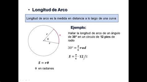 Longitud De Arco Youtube