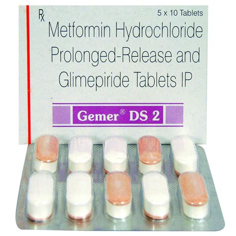 Gemer DS 2 Tablet | Uses, Side Effects, Price | Apollo Pharmacy