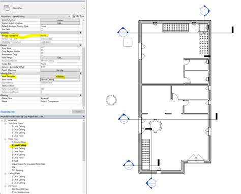 How To Show Ceiling In Floor Plan Revit