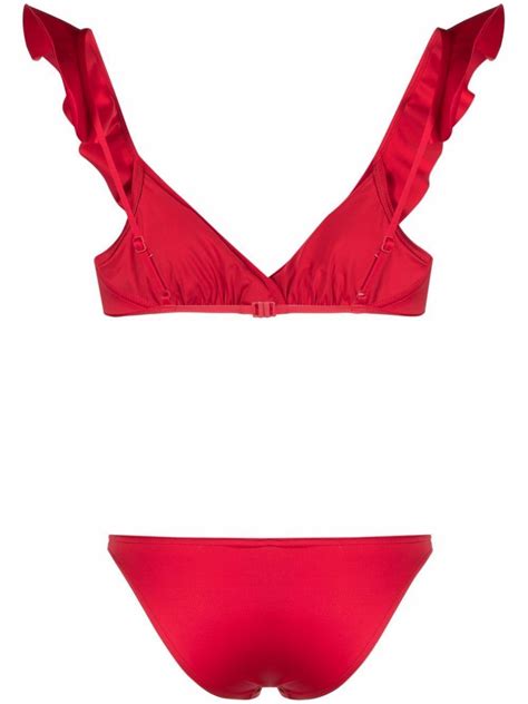 Cassia Waterfall Frill Bikini Zimmermann Eraldo