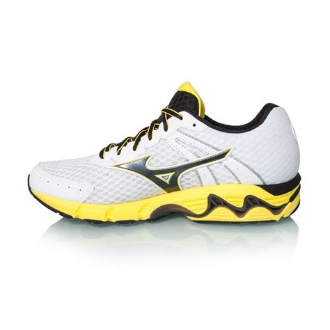 Mizuno Wave Inspire 11 Mens Running Shoes Whiteyellowblack Online