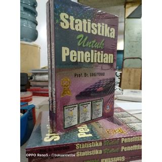 Jual Buku Statistika Untuk Penelitian Prof Dr Sugiyono Original