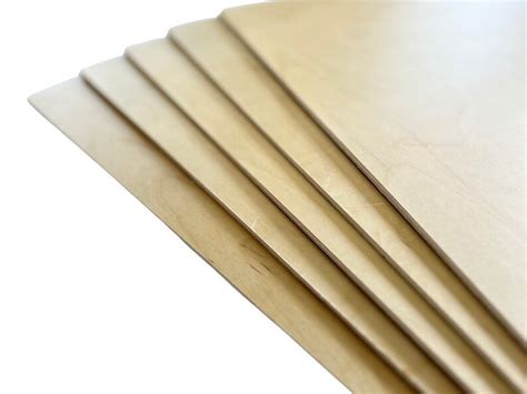 1 4 Prefinished Birch Plywood 16x16 15 75x15 75 5 2mm Glowforge