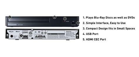 Amazon Panasonic Blu Ray Dvd Player With Full Hd Picture Quality