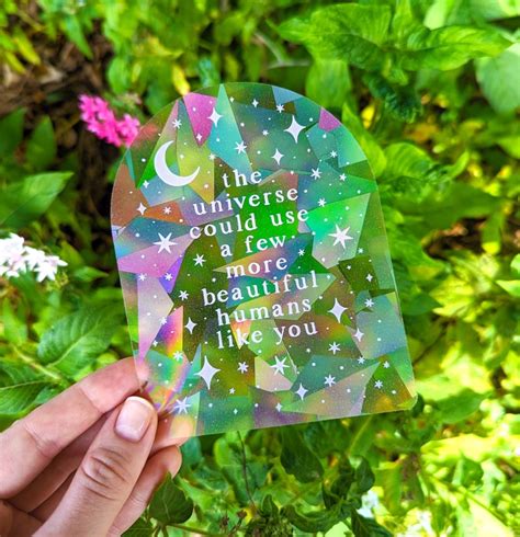 Rainbow Making Suncatcher Sticker Rainbow Maker Window Decal Etsy