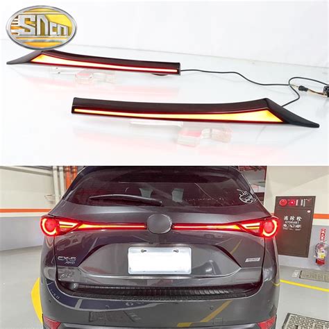 Mazda CX 5 CX5 2017 2021 Automotive LED Rear Trunk Bumper Reflector 3