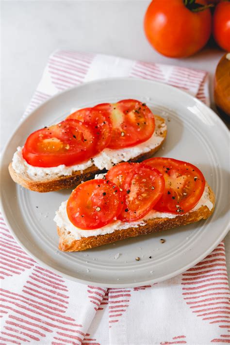 The Simplest Tomato Ricotta Toast Kiersten Hickman