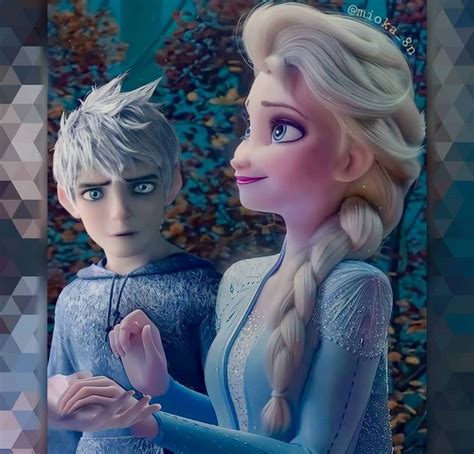 Jelsa Elsa And Jack Frost Edit Rise Of The Guardiansfrozen 2 By