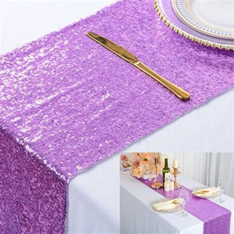 Elegant Event Essentials Sequin Party Long Table Runner For Spring Party Wedding Reception