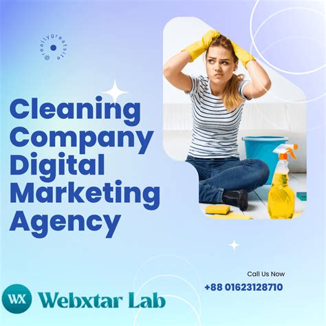 Best Cleaning Company Digital Marketing Agency Webxtar Lab