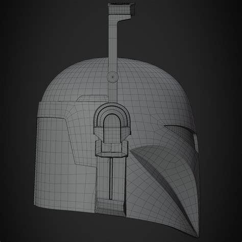 The Mandalorian Bo Katan Helmet For Cosplay 3d Model 3d Printable Cgtrader