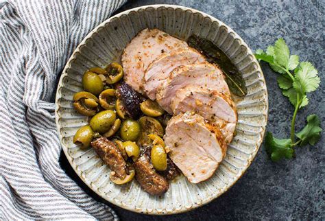 Pork Tenderloin With Figs And Olives Recipe