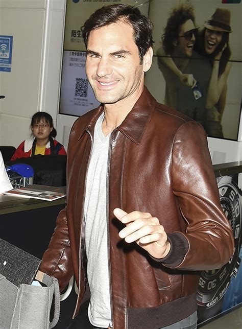 Roger Federer Leather Jacket # 2 : LeatherCult