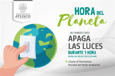 Atlixco Se Suma A La Hora Del Planeta