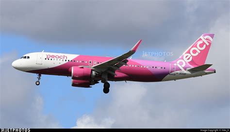 Ja P Airbus A N Peach Hiko Jetphotos