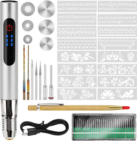 Elektrische Gravierstift Multifunktionaler Gravierwerkzeugsatz Mit