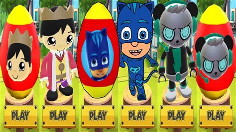 Tag With Royal Ryan Vs PJ Masks Catboy Vs Spy Robo Combo Mystery