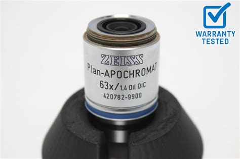 Used ZEISS Plan APOCHROMAT 63x 1 4 Oil DIC Zeiss Plan APOCHROMAT 63x 1