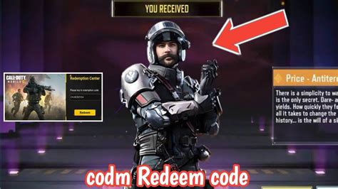 New Codm Redeem Code Garena Call Of Duty Mobile Redeem Code