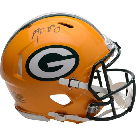 Lot Detail - Aaron Rodgers Green Bay Packers Autographed Riddell Speed ...