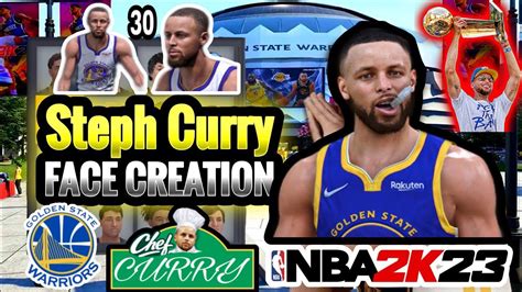 Stephen Curry Face Creation In 2k23 Crazy Game Winner By Chef Curry 🔥 2k23 Drippy Face