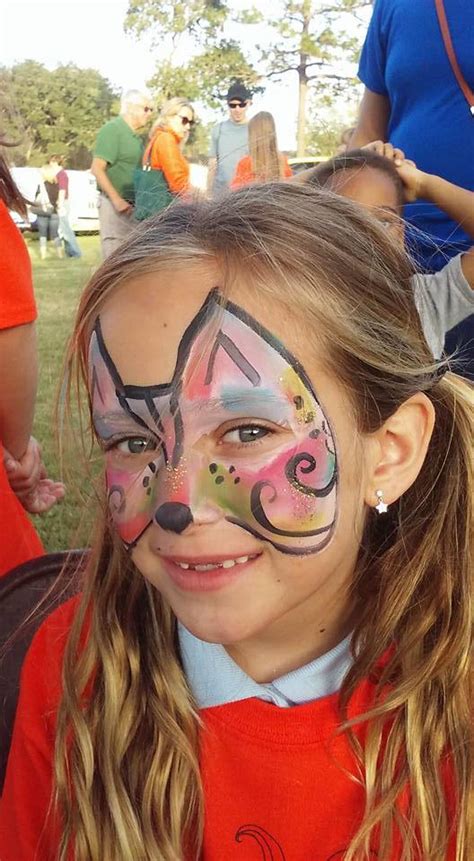 Rainbow Cat Face Paint By Funfacesballoon On Deviantart