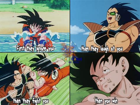 Goku vs Raditz - First you.... by SonGohanoftheFuture on DeviantArt