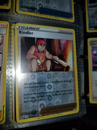 Kindler Reverse Holo Ungraded Pokemon Brilliant Stars