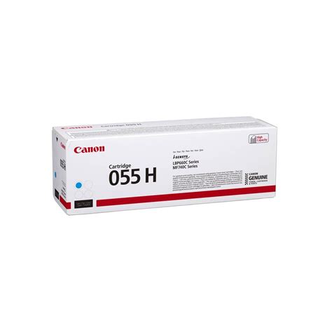 Картридж Canon Cartridge 055 H Cyan голубой для принтера Canon ...