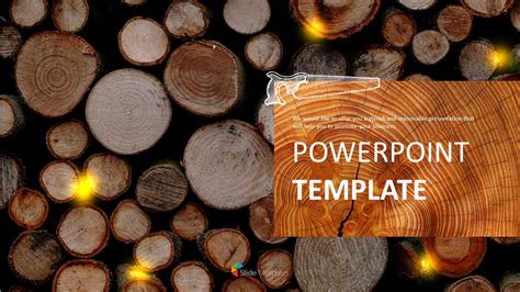 Free Presentation Template - Timber Logging